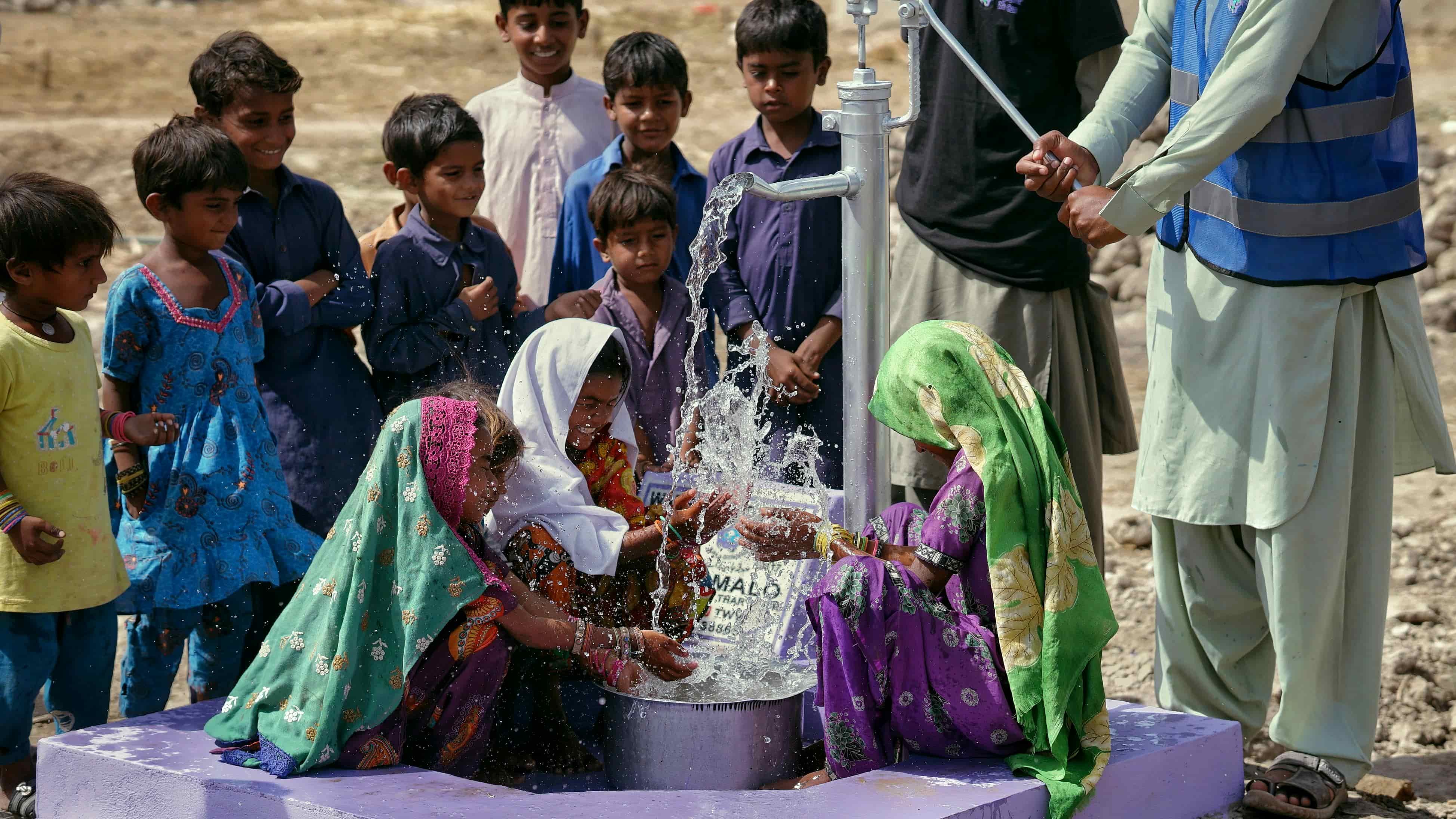 Water pump distribution